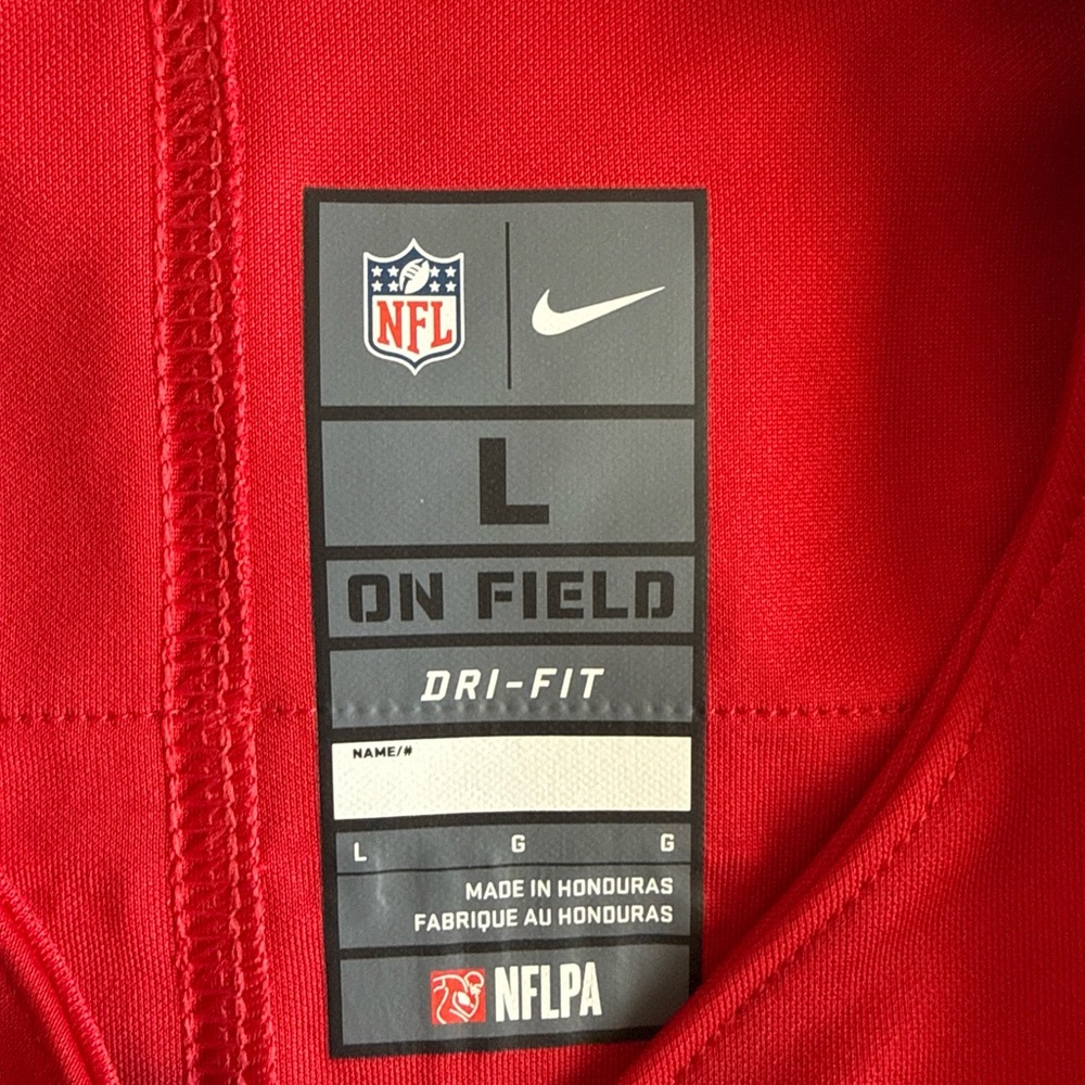 Men’s Nike Kyle Pitts #8 Atlanta Falcons Alternate Vapor Lmtd Jersey Sz L - RARE - Picture 4 of 7
